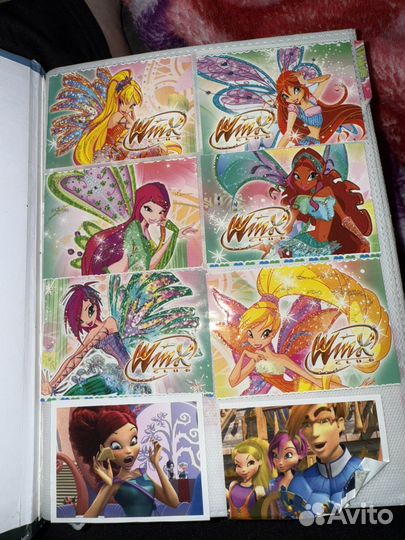 Наклейки винкс