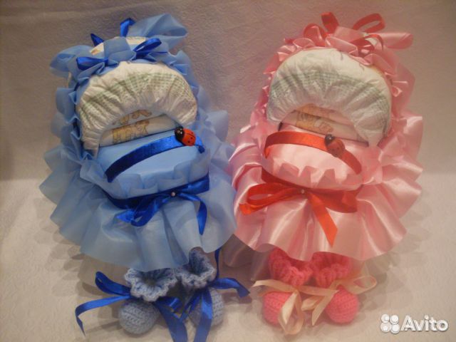 Торт из памперсов 