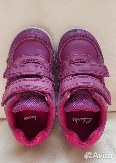 Кроссовки кожаные 22,5