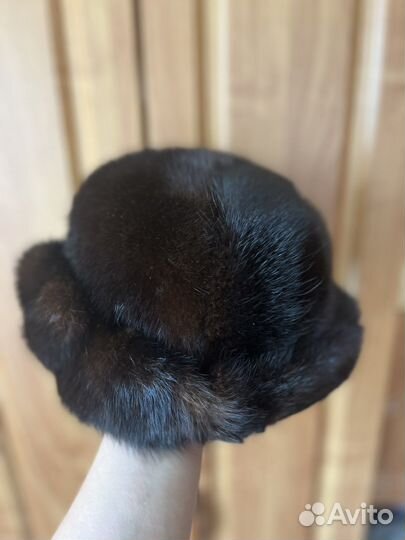 Шапка норковая женская
