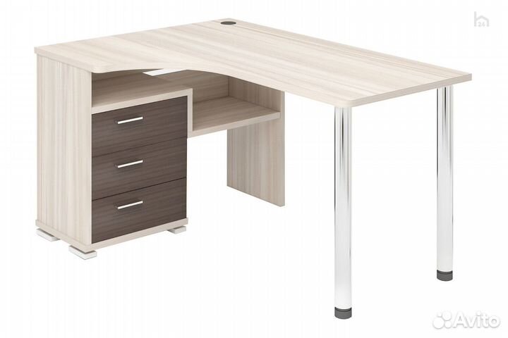 Стол компьютерный угловой левый Домино