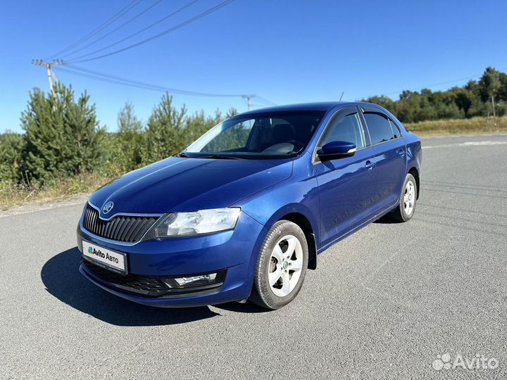 Skoda Rapid 1.6 МТ, 2017, 119 941 км