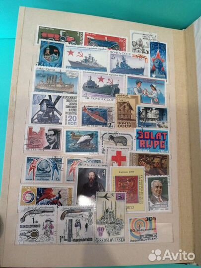 Альбом с марками СССР