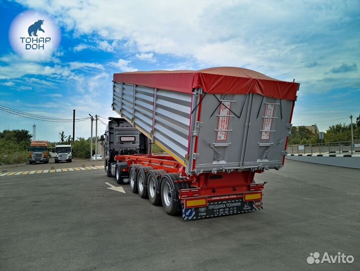 Полуприцеп зерновоз Тонар 9988 СН50, 2024