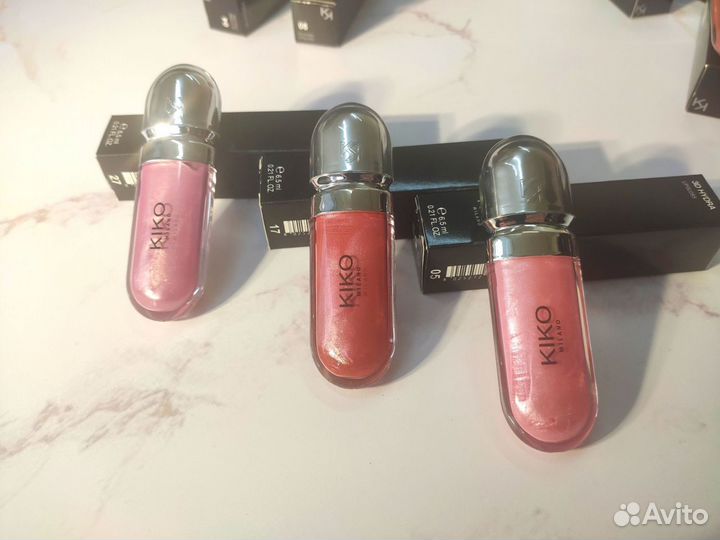 Блески для губ Kiko milano