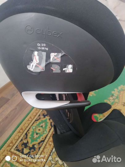 Детское автокресло 15 до 36 кг cybex