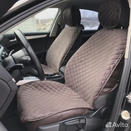 Накидки на сиденья из велюра