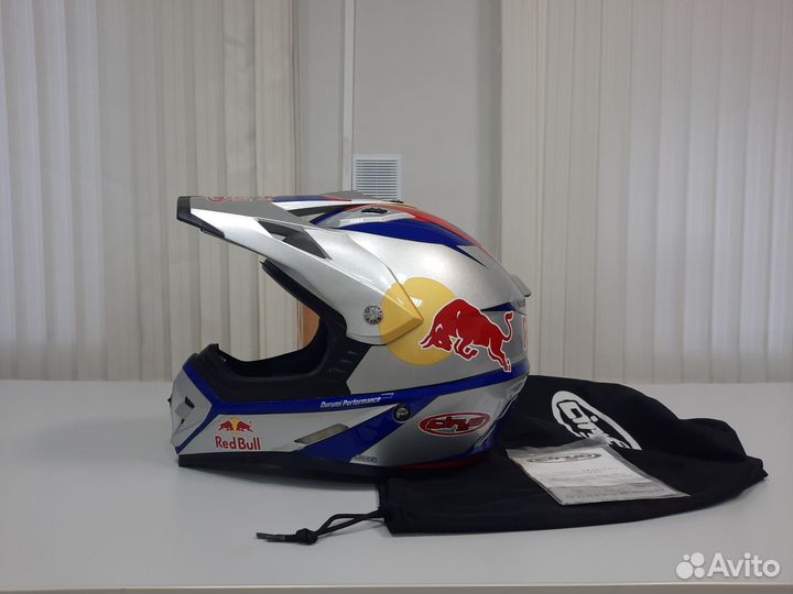 Мотошлем кроссовый Red Bull