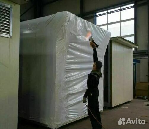 Упаковка грузов в термоусадочную плёнку