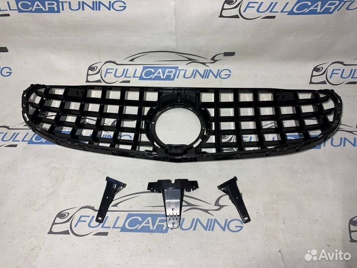 Решетка радиатора Mercedes GLC x253 Offroad GT