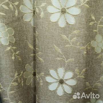 Портьеры лён, готовые комплекты