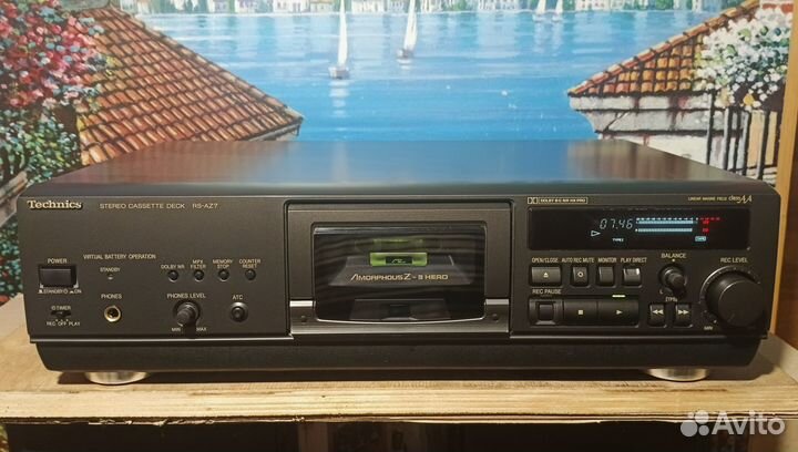 Technics RS-AZ7. Дека. Трёх головая