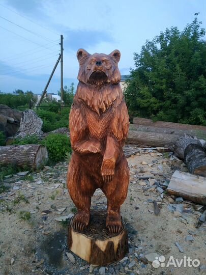 Скульптура из дерева/ручная работа