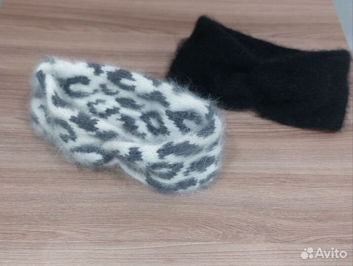 Повязка на голову (пух норки, ангора)