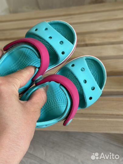 Crocs c4 детские сандалии