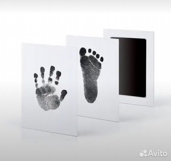 Набор для отпечатков ручки и ножки новорожденного