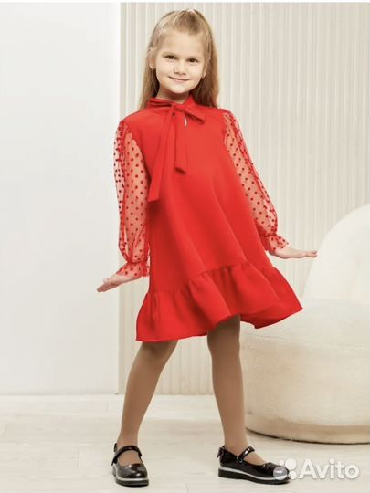 Платье для девочки 104 -110