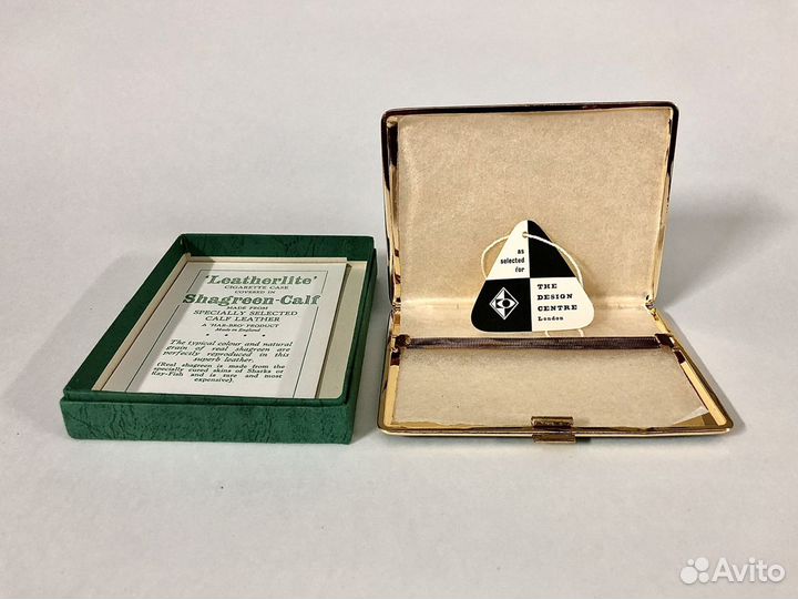 Портсигар mint винтаж Har-Bro 60е годы