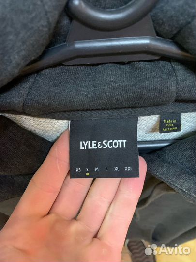 Зип худи lyle scott