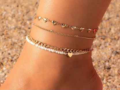 Браслеты на ногу набор с доставкой, Белорецк