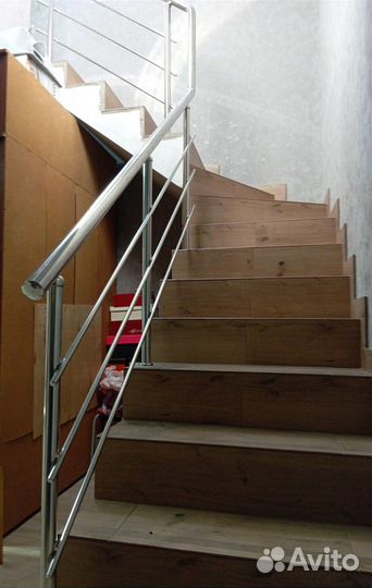 Перила для лестниц из нержавеющей стали, поручни