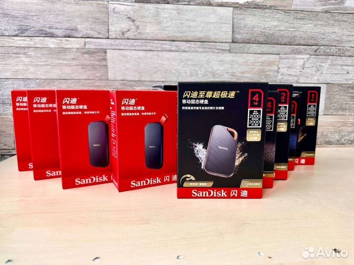 SanDisk SSD Extreme 1tb / 2tb / 4tb Разные модели