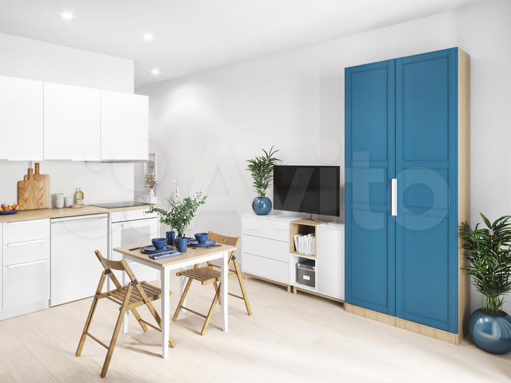 Квартира-студия, 23 м², 2/20 эт.