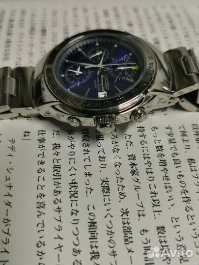 Seiko Chronograph 7T32 винтаж 1998 год