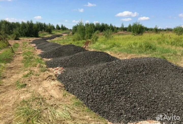 Асфальтная крошка, Бой бетона, Щебень