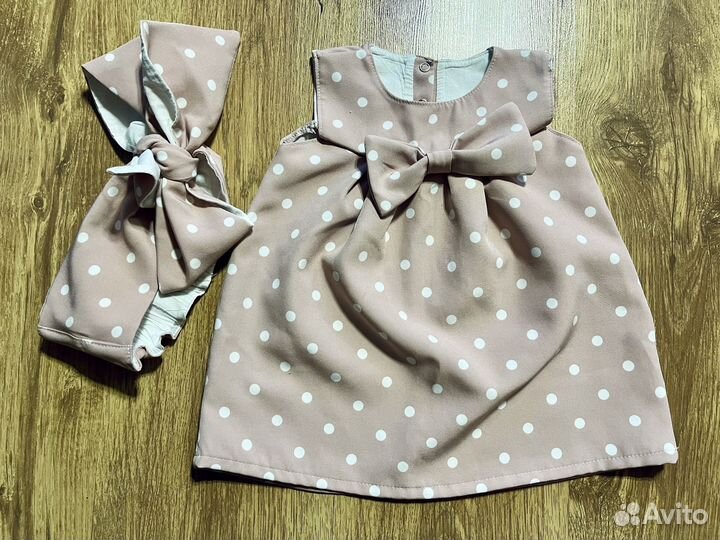 Платье для девочки 68 74