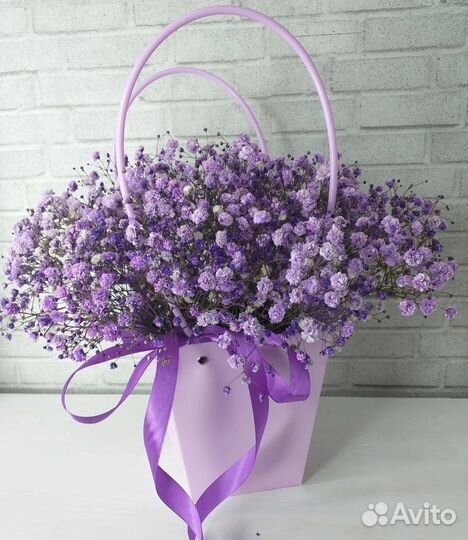 Букет из гипсофилы