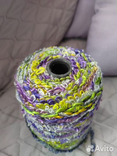 Кашемировая пряжа букле