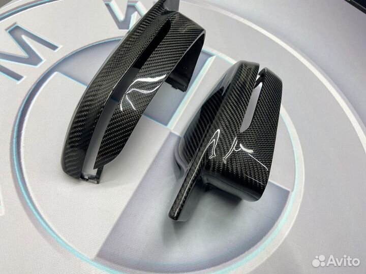 Накладки на зеркала BMW G20 carbon м-стиль