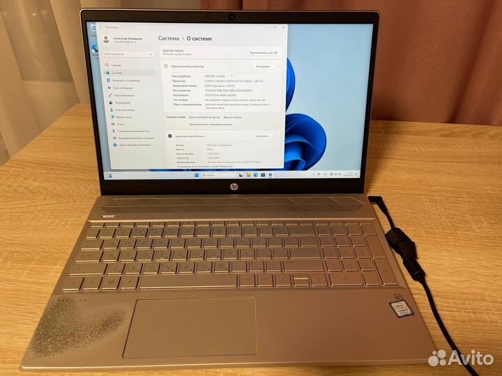 Ноутбук hp pavilion 15