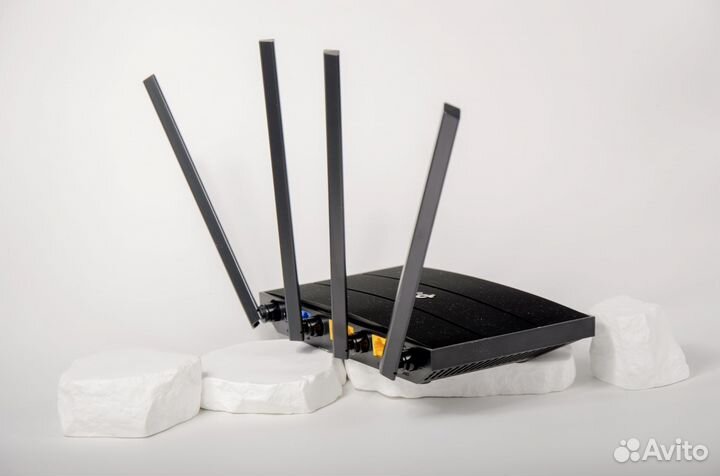 Двухдиапазонный гигабитный WiFi роутер TP-Link С80