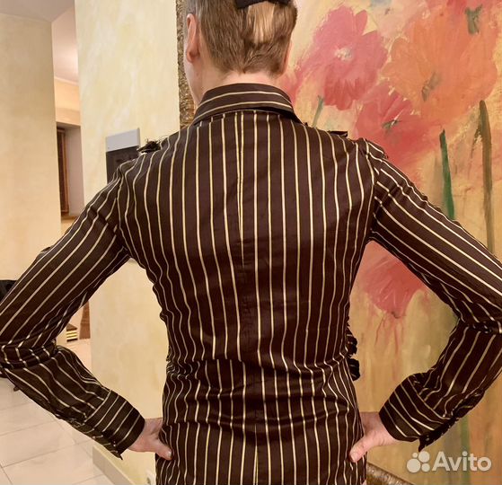 Рубашка женская шелковая Roberto Cavalli