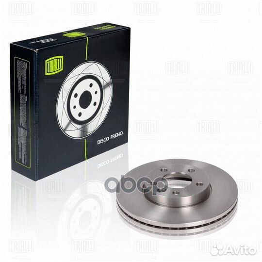 Диск тормозной перед DF185101 Trialli