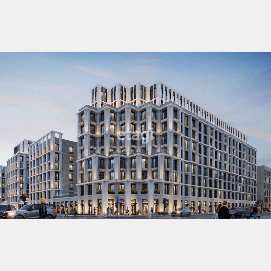 3-к. квартира, 93,2 м², 7/10 эт.