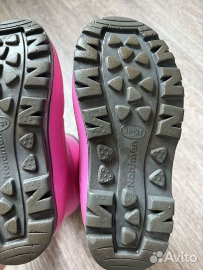 Резиновые сапоги nordman 30 31