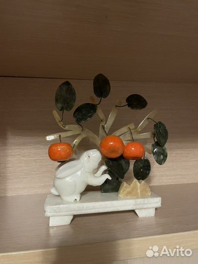 Статуэтка Кролик и Мандариновое дерево