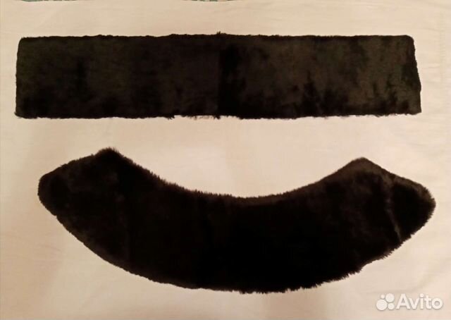 Меховой воротник овчина