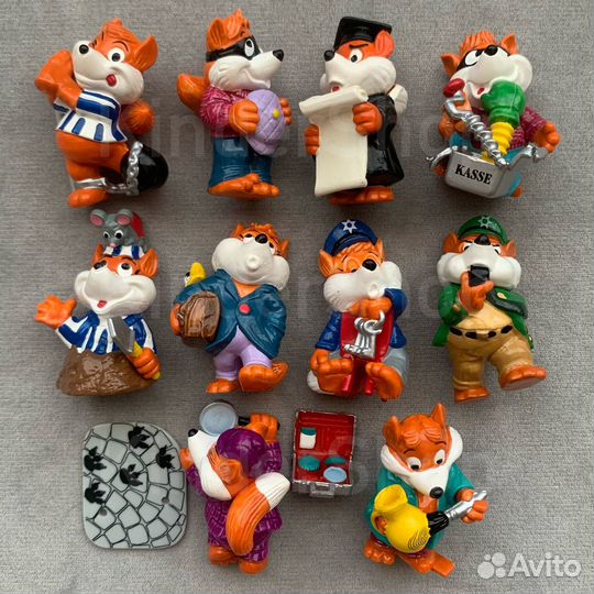 Киндер серия Лисы-сыщики