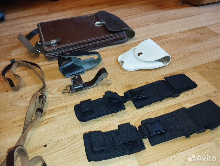 Кожанные военные Подсумок пр, брс, гб, Планшет