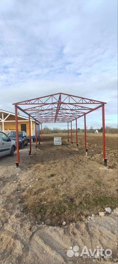 Изготовление навесов и ферм