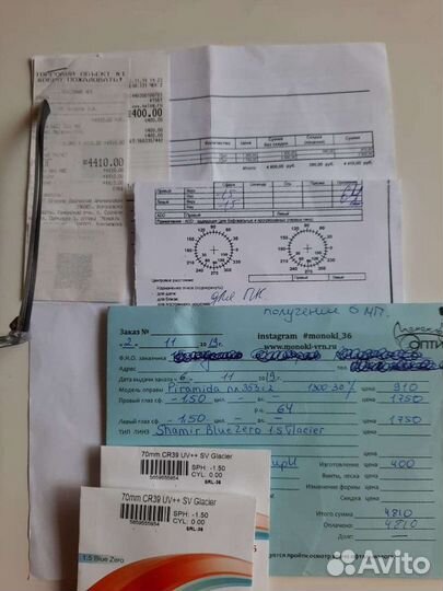 Очки для работы за пк -1,5 при близорукости