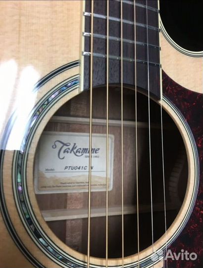 Электроакустическая гитара Takamine ptu041c N