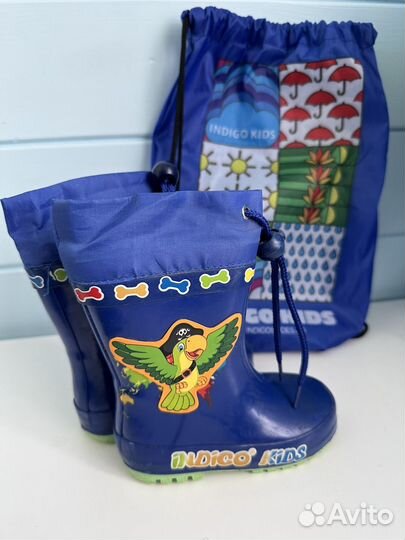 Сапоги резиновые детские