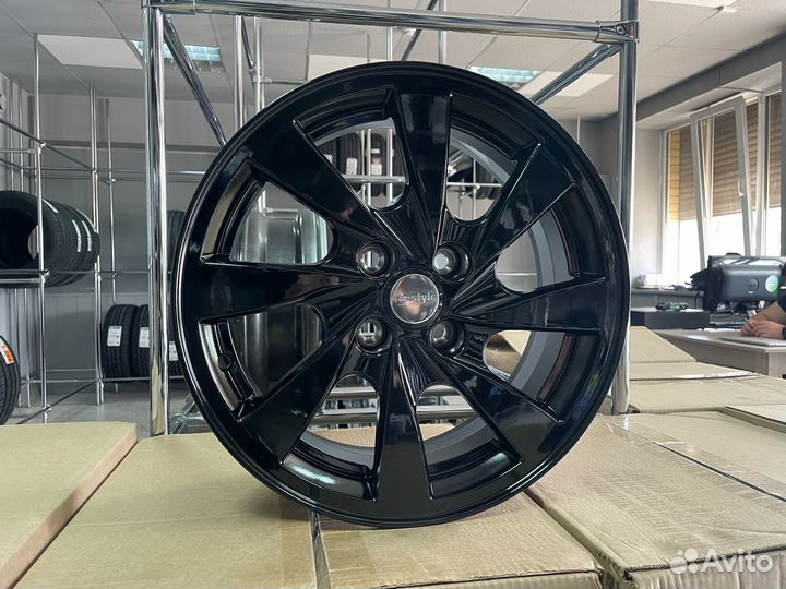 Диски на ваз R15 4/98 кик KC928 Black Edition