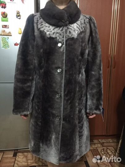 Мутоновая шуба