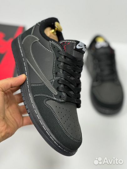 Nike Air Jordan 1 Low Travis Scott Black Phantom